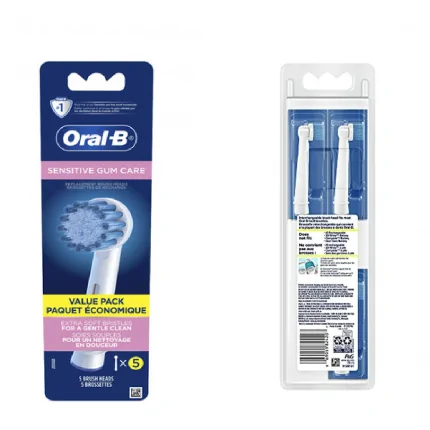 Sensitive Gum Care Replacement Brush Heads, 5 units