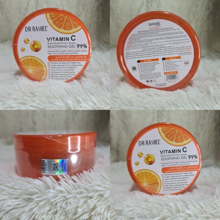 Dr Rashel Vitamin C Brightening And Anti aging Soothing Gel 300ml - Image 4