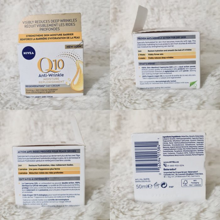 NIVEA Q10 Power Anti-Wrinkle Moisture Replenishment Day Face Cream 50ml - Image 8