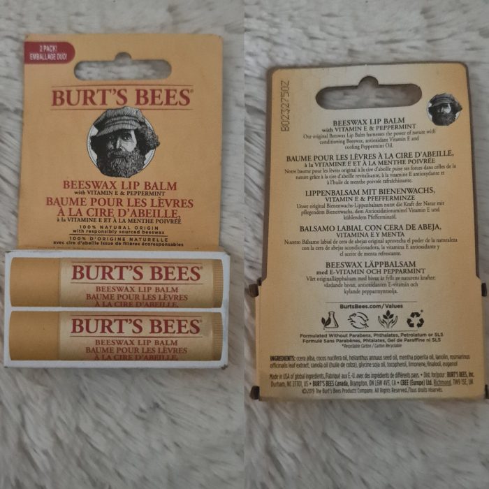 Burt's Bees Lip Balm Multipack, Chapstick Lip Balms With Beeswax And Vitamin E - 2 Tubes - Image 6
