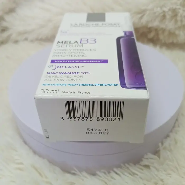 La Roche-Posay Mela B3 Serum, Dark Spot Corrector With Anti-Aging Melasyl + 10% Niacinamide, Discoloration Correcting Serum for Sun Spots, Age Spots & Post-Acne Marks, 30ML - Image 7