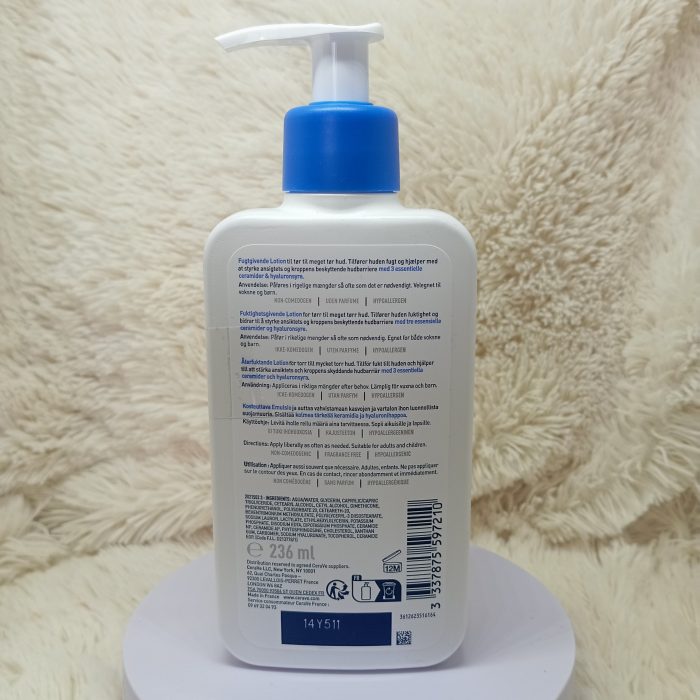 CeraVe Moisturising Lotion for Dry to Very Dry Skin 236ml - Image 5