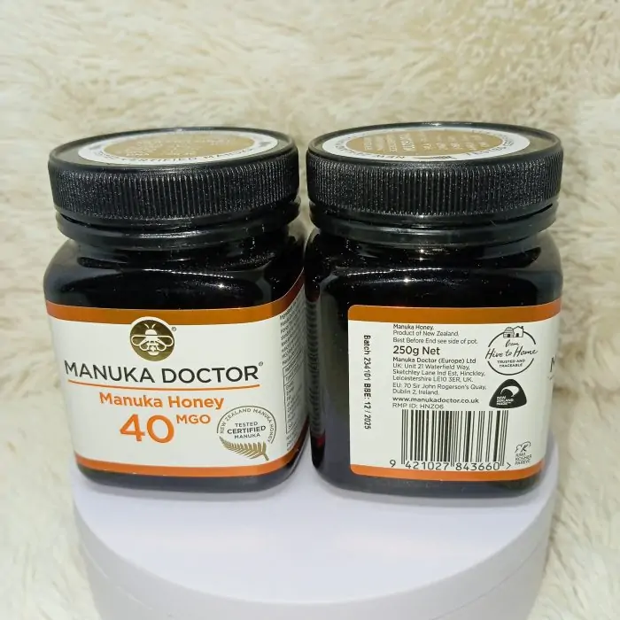 Manuka Doctor Manuka Honey Multifloral 40+ MGO, 250g - Image 6