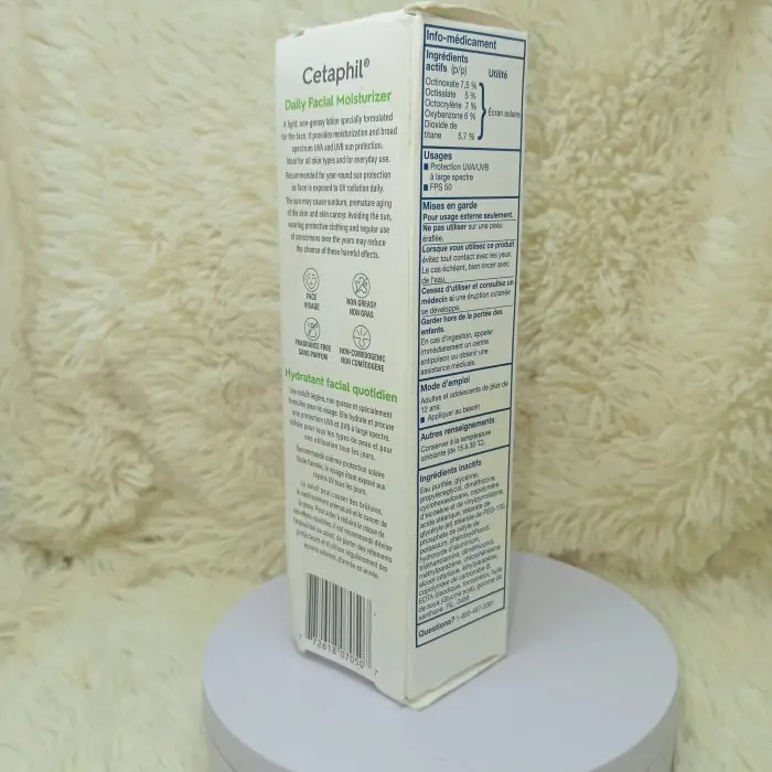 Cetaphil daily Facial Moisturizer SPF 50 , 50ml - Image 11