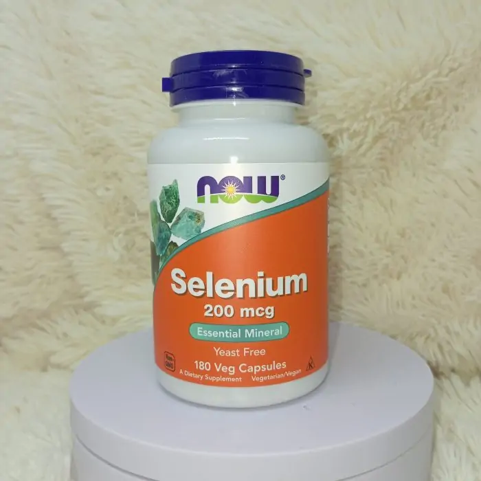 Now Foods Selenium 200 mcg 180 Veg Capsules - Image 7