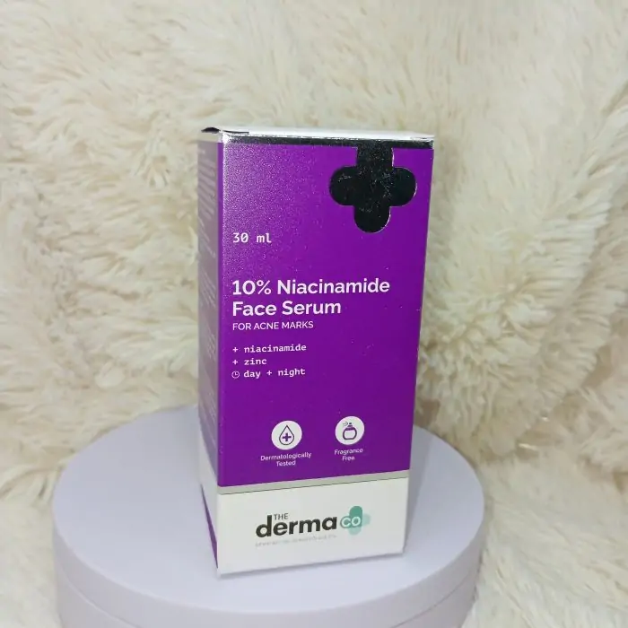 The Derma Co 10% Niacinamide Serum  30ml | Fades Acne Marks & Dark Spots | Controls Oil - Image 5