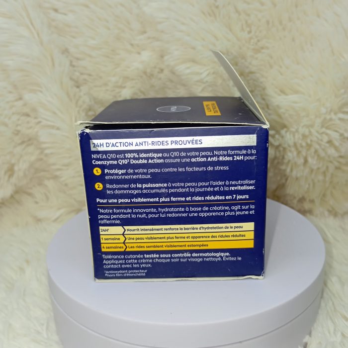 NIVEA Q10 Anti-Wrinkle Moisture Replenishment Night Cream, 50mL - Image 9