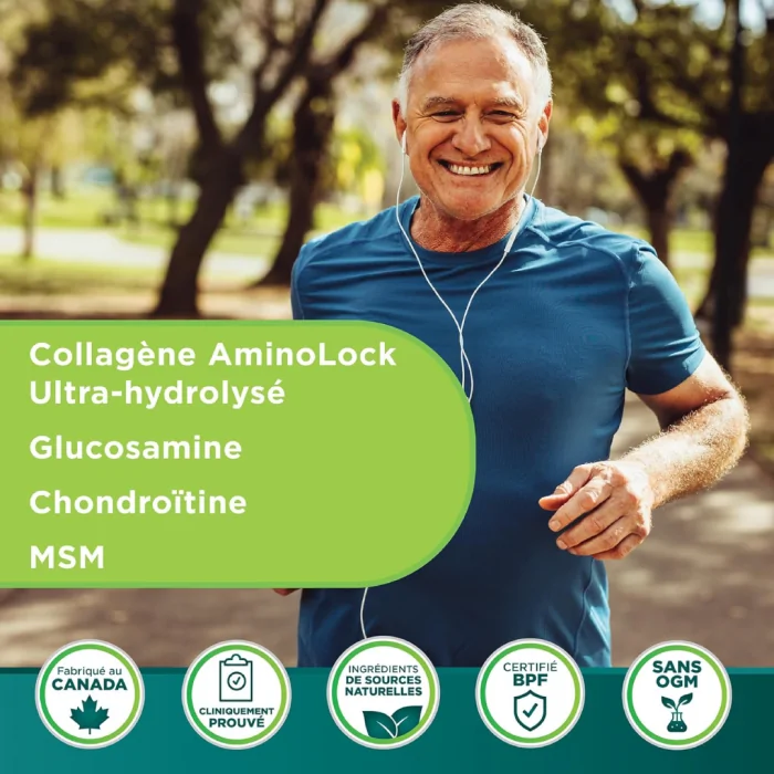 Genacol Glucosamine Chondroitin MSM & Collagen Supplement | 90 Tablets - Image 3