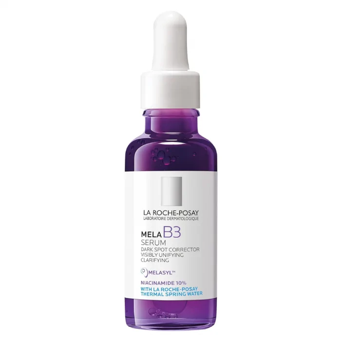 La Roche-Posay Mela B3 Serum, Dark Spot Corrector With Anti-Aging Melasyl + 10% Niacinamide, Discoloration Correcting Serum for Sun Spots, Age Spots & Post-Acne Marks, 30ML - Image 1