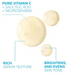 La Roche-Posay Pure 10% Vitamin C Serum For Face With Hyaluronic Acid & Salicylic Acid (Packaging May Vary) - Image 3
