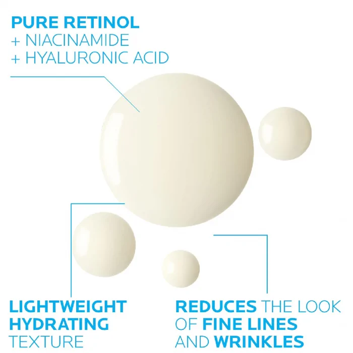 La Roche-Posay Pure Retinol with Vitamin B3  Face Serum 30ml - Image 2