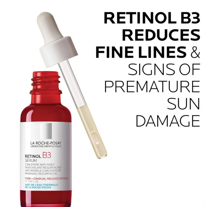 La Roche-Posay Pure Retinol with Vitamin B3  Face Serum 30ml - Image 3