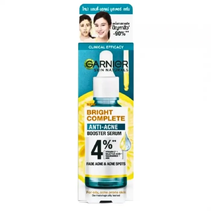 Garnier Bright Complete Anti Acne Booster Serum 30ml - Image 5