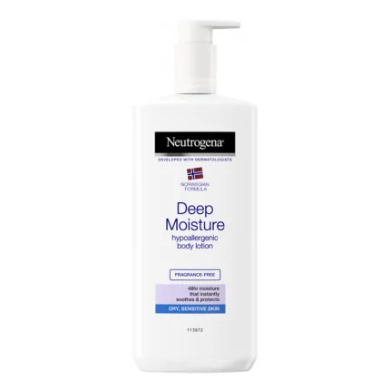 Neutrogena Norwegian Formula Deep Moisture Hypoallergenic Body Lotion 400ml ( Packaging May Vary )