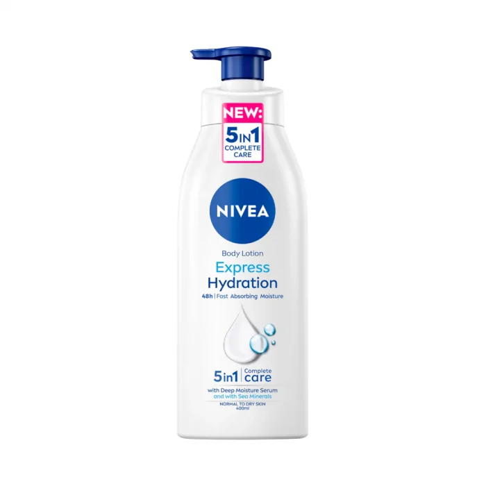Nivea Express Hydration Body Lotion Normal To Dry Skin 400ml - Image 1