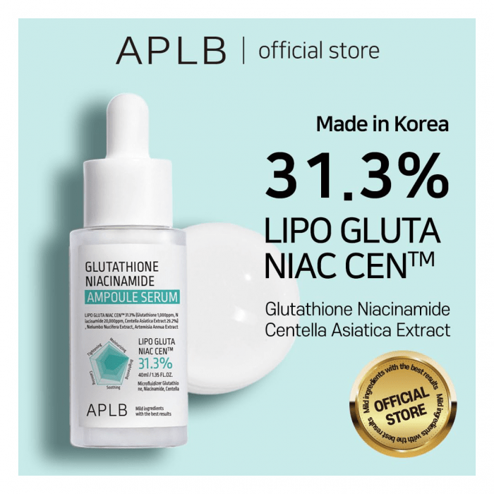 APLB Glutathione Niacinamide Ampoule Serum 40ml - Image 2