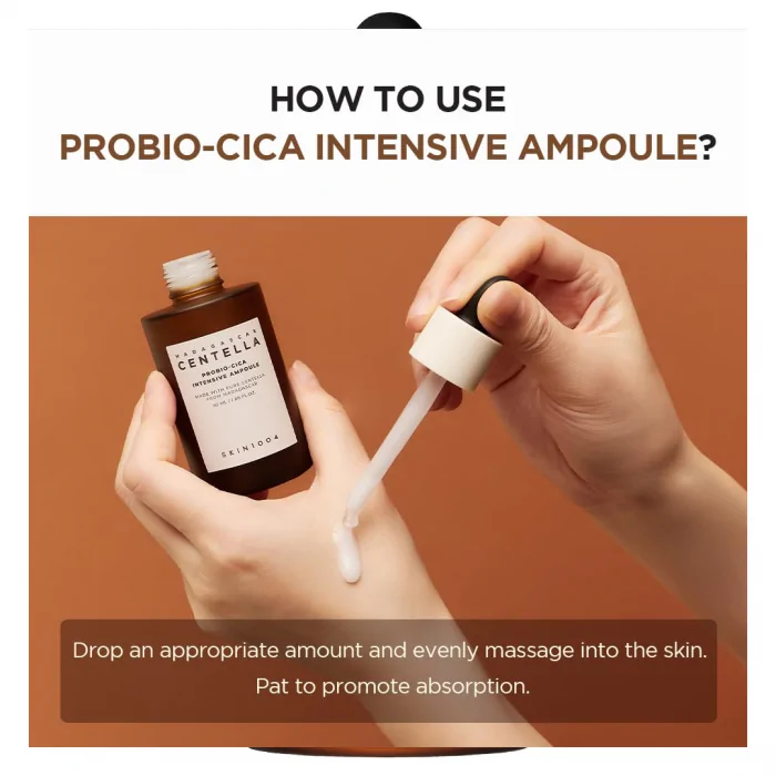 Skin1004 Madagascar Centella  Probio-CICA Intensive Ampoule 50ml - Image 5