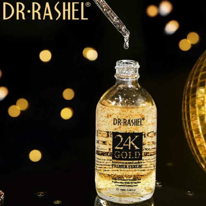 Dr. Rashel 24K Gold Radiance Anti Aging Primer Serum 100ml - Image 3