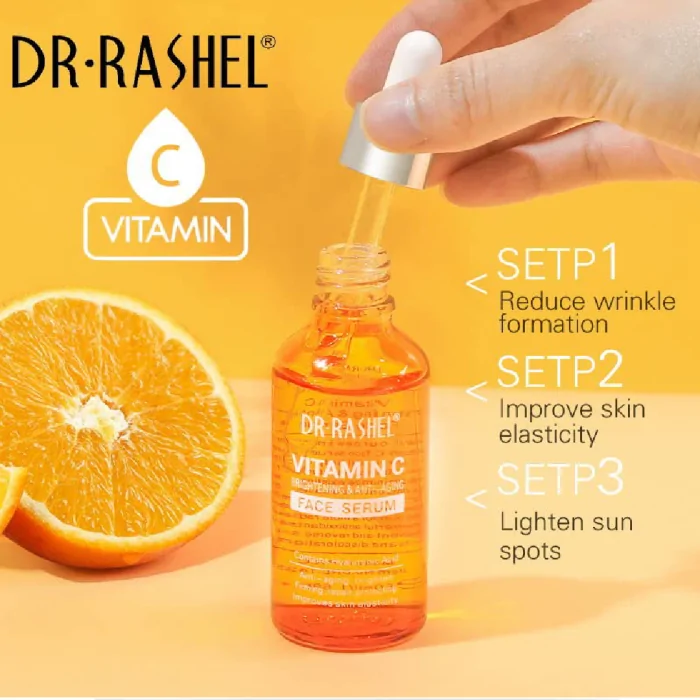 Dr.Rashel Vitamin C Brightening & Anti Aging Face Serum 50ml - Image 3