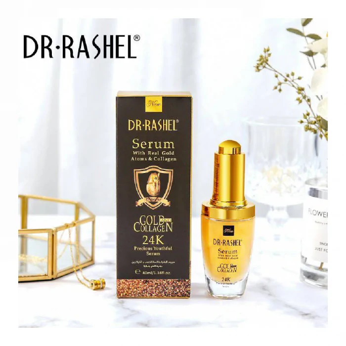 Dr Rashel 24K Gold Collagen Precious Youthful Serum 40ml - Image 1