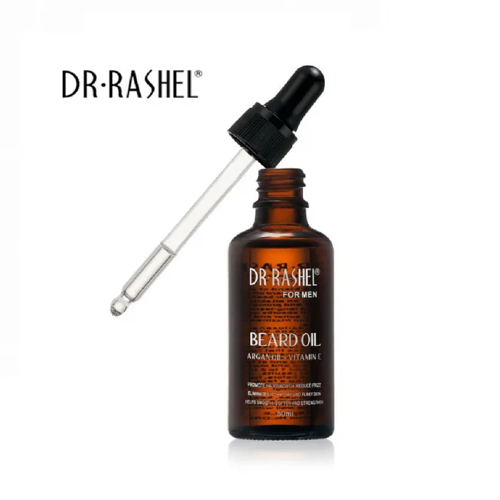 Dr Rashel Beard Oil With Argan Oil +Vitamin E 50 ml - Image 2
