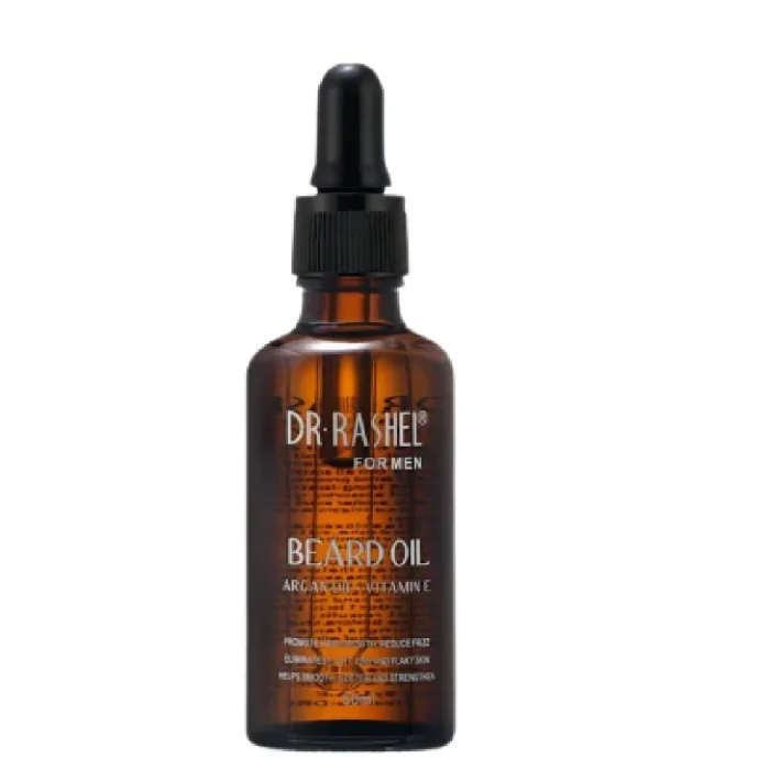 Dr Rashel Beard Oil With Argan Oil +Vitamin E 50 ml - Image 3