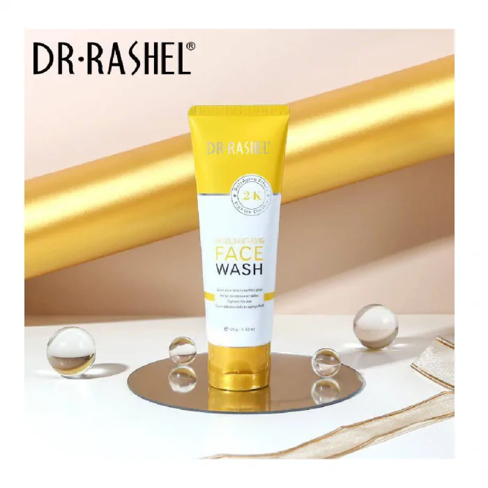 Dr. Rashel- 24K Gold Anti-Aging Face Wash 100g - Image 2