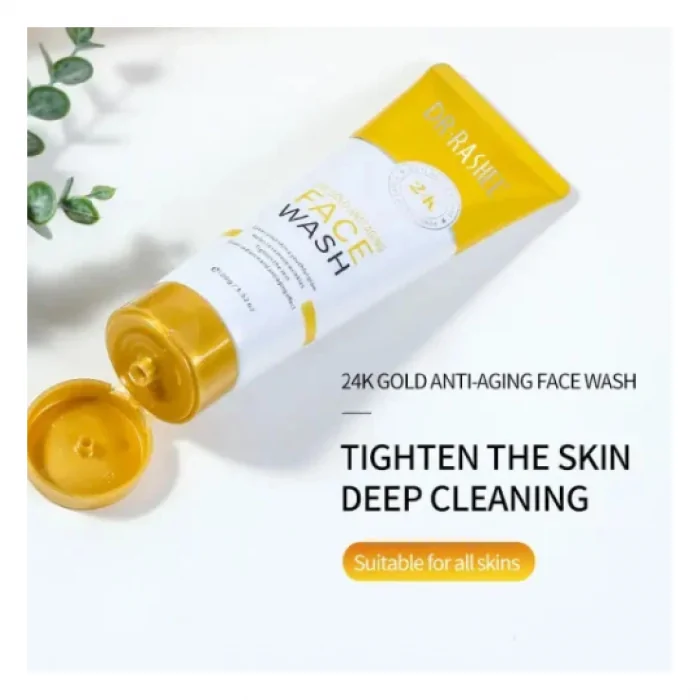 Dr. Rashel- 24K Gold Anti-Aging Face Wash 100g - Image 3