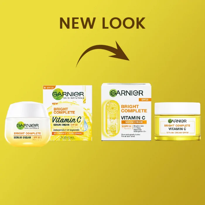 ( Discounted Product ) Garnier Bright Complete Vitamin C Serum Cream 50ml (Packaging May Vary ) - Image 6