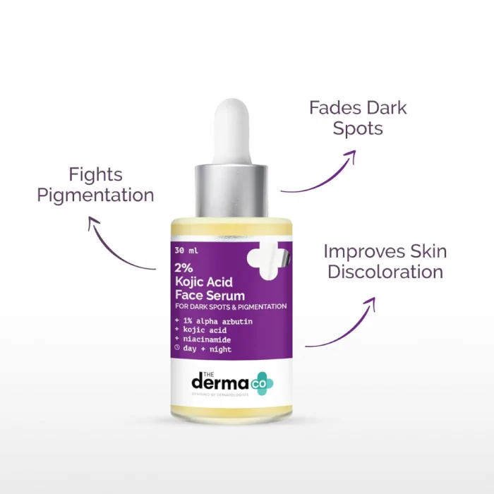 The Derma Co 2% Kojic Acid Face Serum I With 1% Alpha Arbutin & Niacinamide