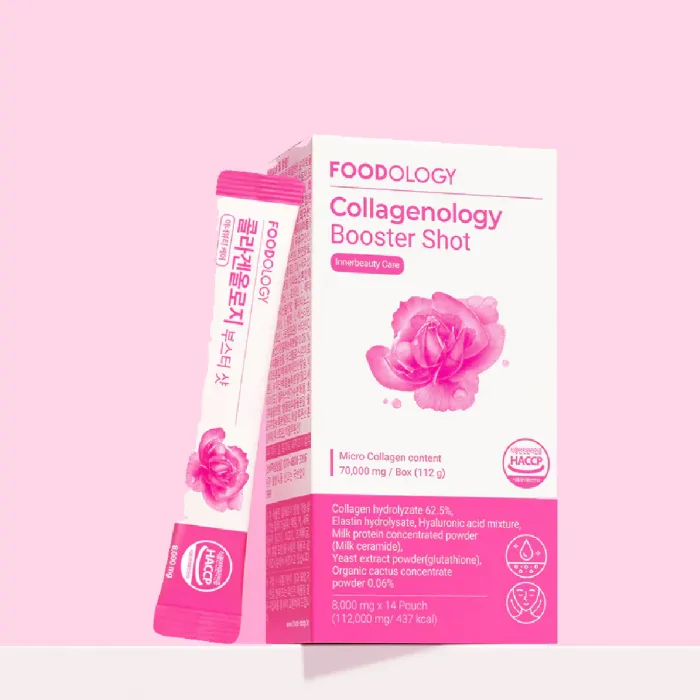 FOODOLOGY Collagenology Booster Shot 14packets , 112g - Image 1