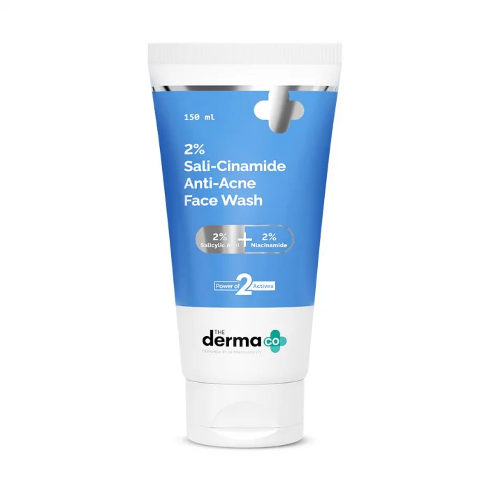 The Dermaco Co Sali-Cinamide Anti-Acne Face Wash | with 2% Salicylic Acid & 2% Niacinamide - Image 2