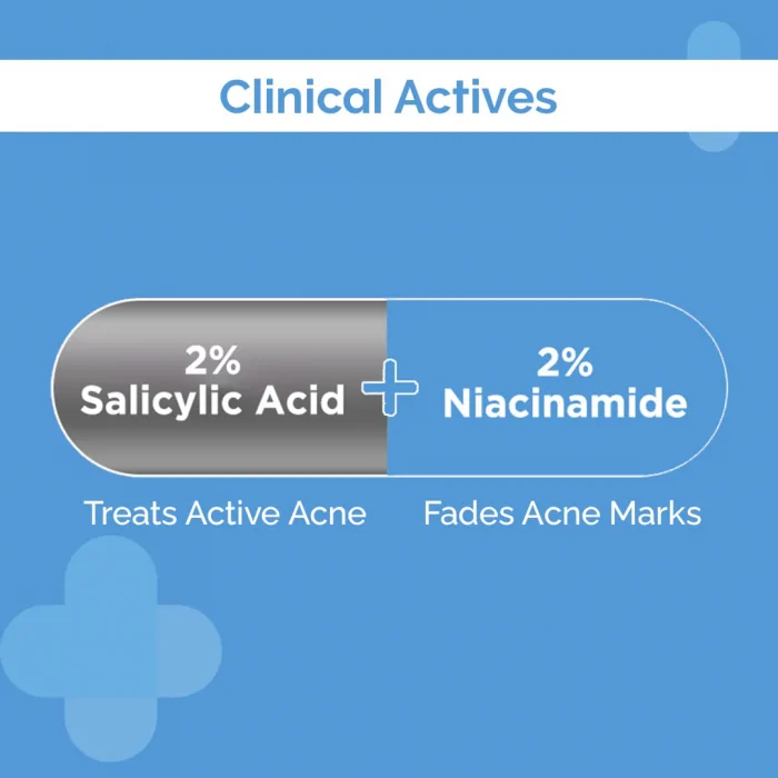 The Dermaco Co Sali-Cinamide Anti-Acne Face Wash | with 2% Salicylic Acid & 2% Niacinamide - Image 3