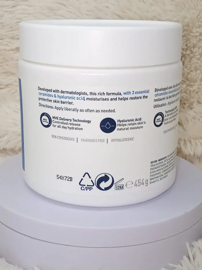 CeraVe Moisturising Cream | 454g - Image 7