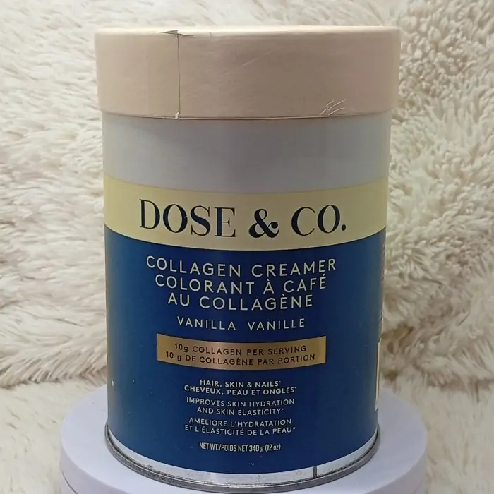 (Discounted Product ) DOSE & CO. Collagen Creamer (Vanilla) 12oz 340g - Image 8
