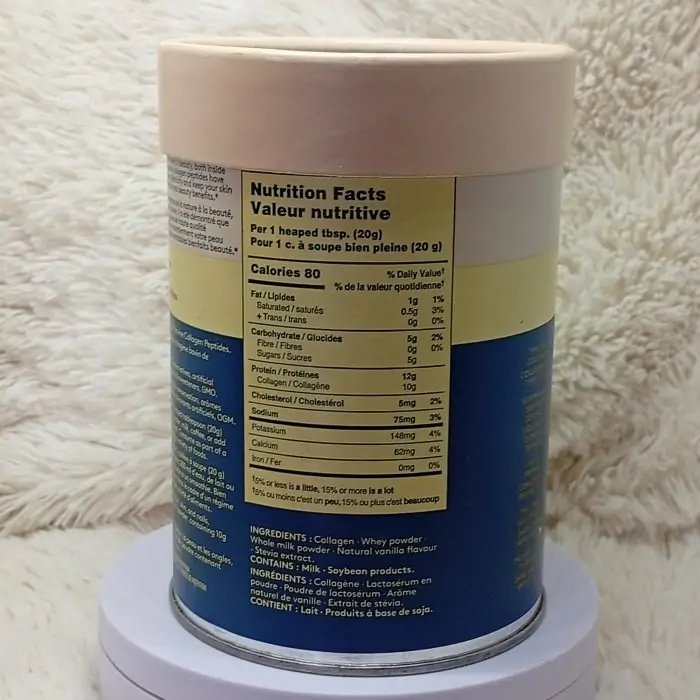 (Discounted Product ) DOSE & CO. Collagen Creamer (Vanilla) 12oz 340g - Image 6