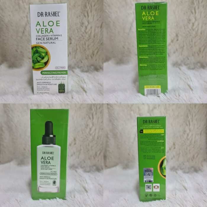 Dr.Rashel Aloe Vera Collagen + Vitamin E Face Serum 50ml - Image 4