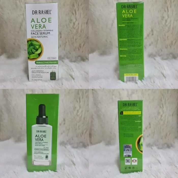 Dr.Rashel Aloe Vera Collagen + Vitamin E Face Serum 50ml - Image 4