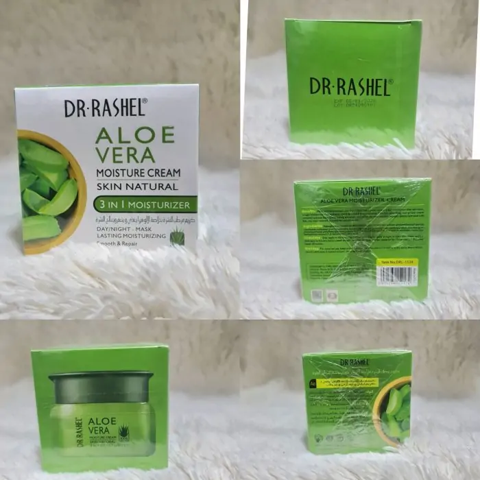 Dr.Rashel Aloe Vera Skin Natural 3 In 1 Moisturizer Cream 50g - Image 5
