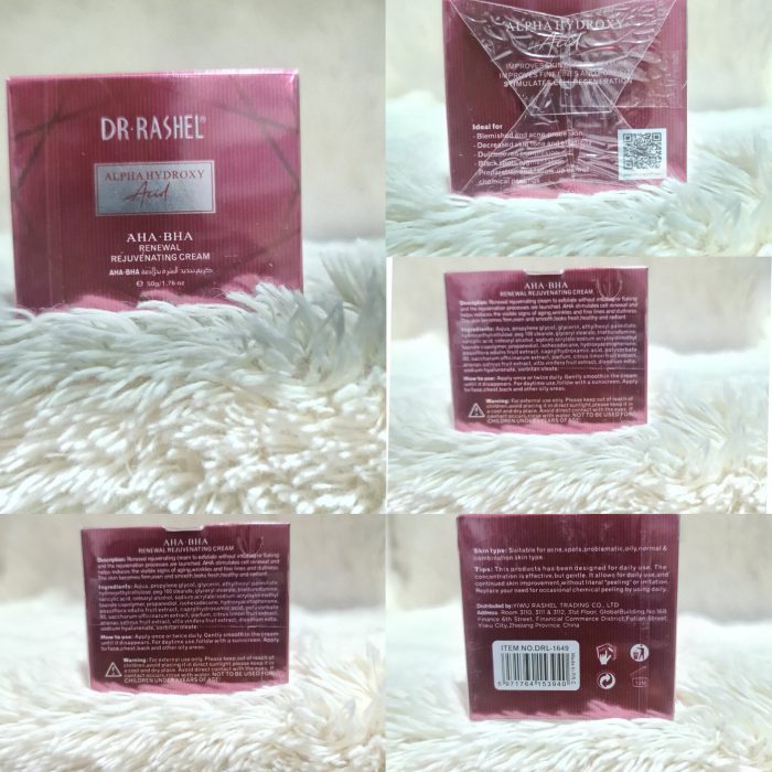 Dr.Rashel AHA - BHA Renewal Rejuvenating Cream 50g - Image 5