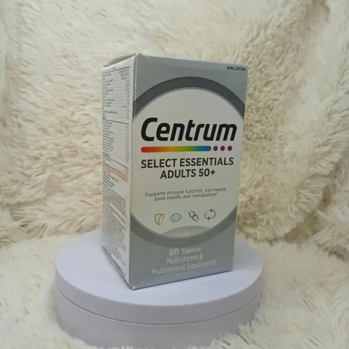 Centrum Select Essentials 50+ Multivitamin and Multimineral Supplement, 60 Count (Packaging May Vary) - Image 5