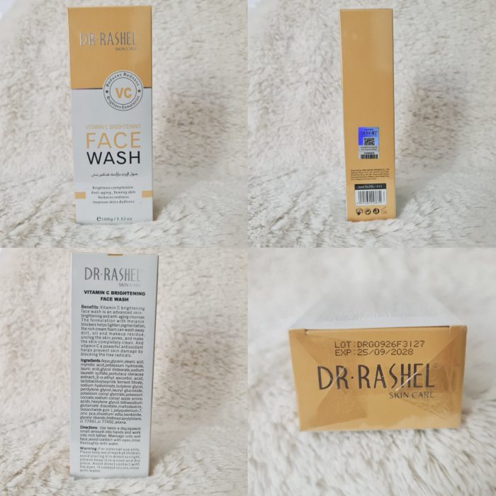 Dr. Rashel Vitamin C Brightening Face Wash 100ml - Image 4