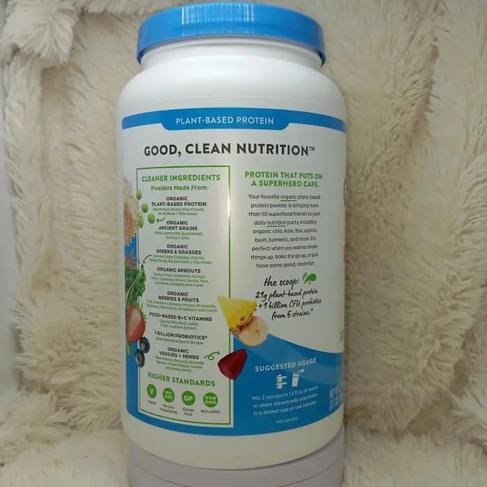 Orgain organic Proteine 160Calories  21Plant Proteine 1g Sugar 1.22Kg - Image 6