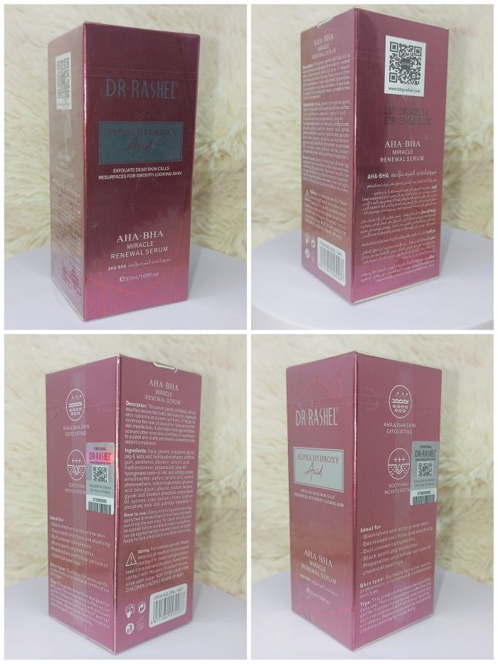 Dr.Rashel AHA - BHA Miracle Renewal Serum 30ml - Image 5