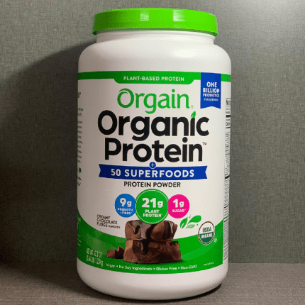 Orgain Organic Protein and Superfoods Plant Based Protein Powder, Creamy 1.20Kg