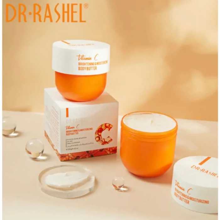 Dr.Rashel Vitamin C Brightening  Moisturizing Body Butter - Image 3
