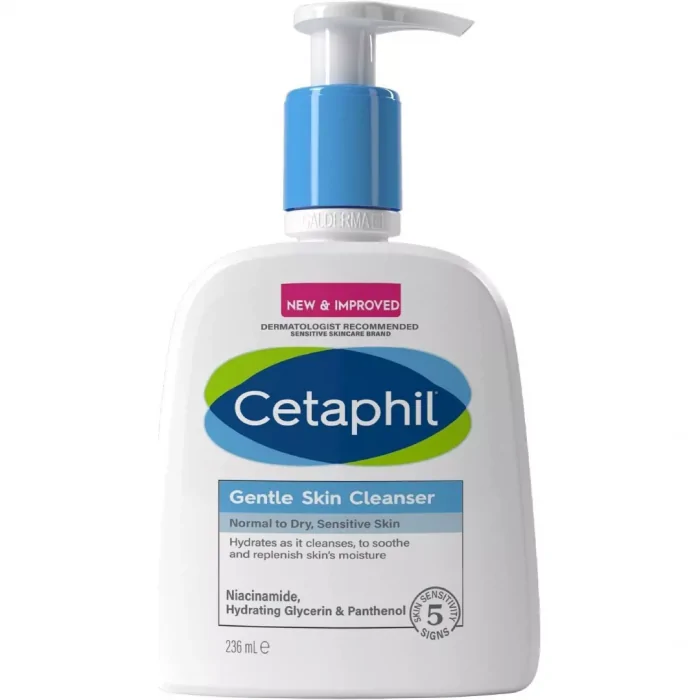 Cetaphil Gentle Skin Cleanser, Normal To Dry Sensitive Skin , 236ml - Image 1