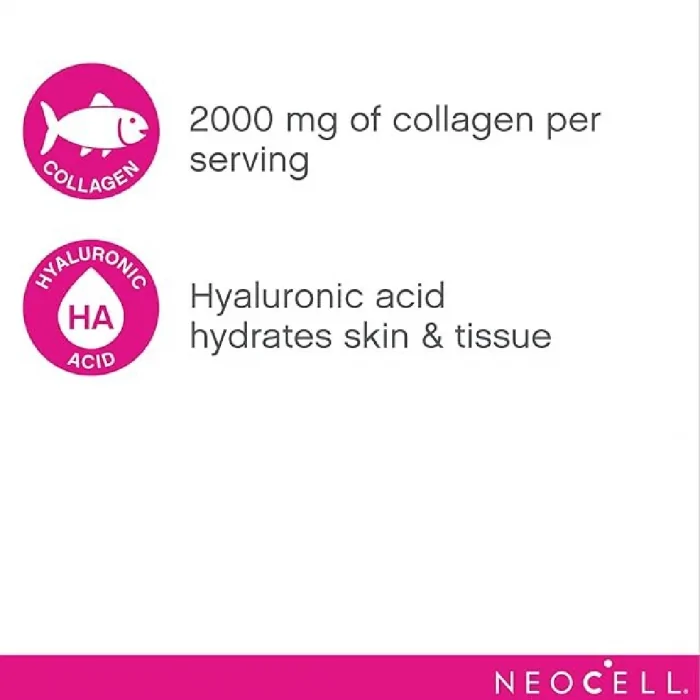 NeoCell, Marine Collagen With Hyaluronic Acid, 120 Capsules USA (Packaging may vary) - Image 6