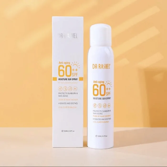 Dr.Rashel Anti Aging Moisturizing SPF60 Sun Protective Spray 150ml - Image 4