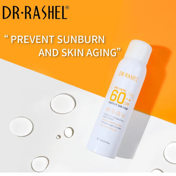 Dr.Rashel Anti Aging Moisturizing SPF60 Sun Protective Spray 150ml - Image 2